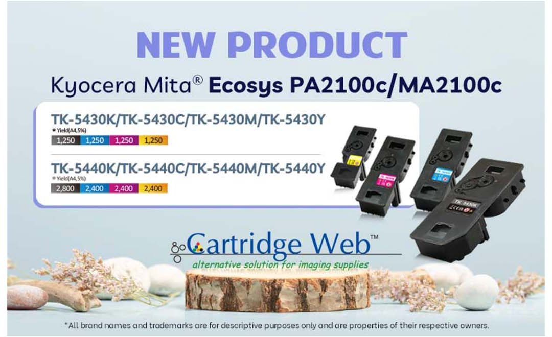 Cartridge Web showcases new products