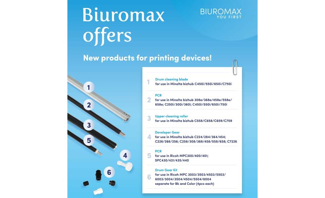 Biuromax launches new products