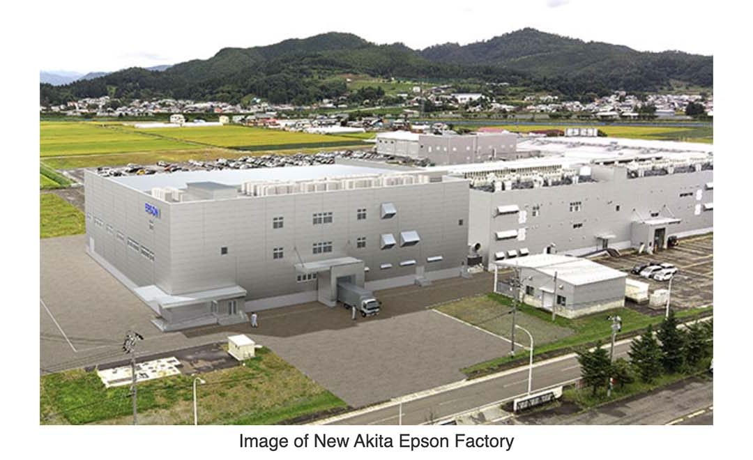 Epson invests in new factory for inkjet printheads