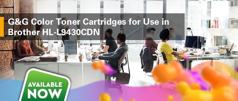 G&G introduces new colour toner cartridges