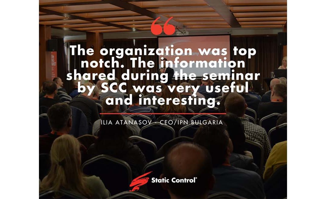 Static Control reports on face-to-face event in Sofia