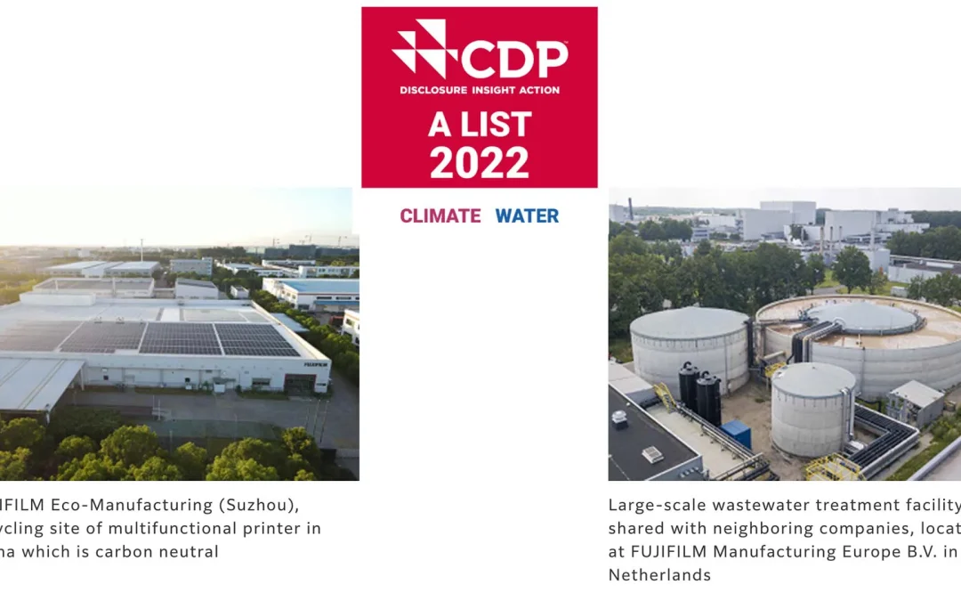 FUJIFILM Holdings named to CDP “A List”