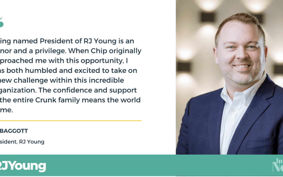 RJ Young announces change in leadership