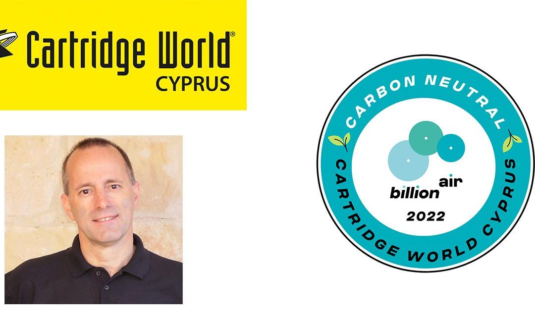 Cartridge World Cyprus goes carbon neutral