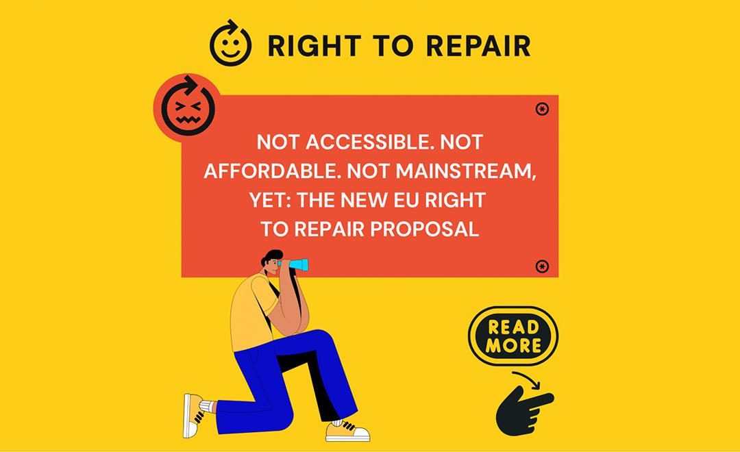 EU Right to Repair proposal lacks ambition