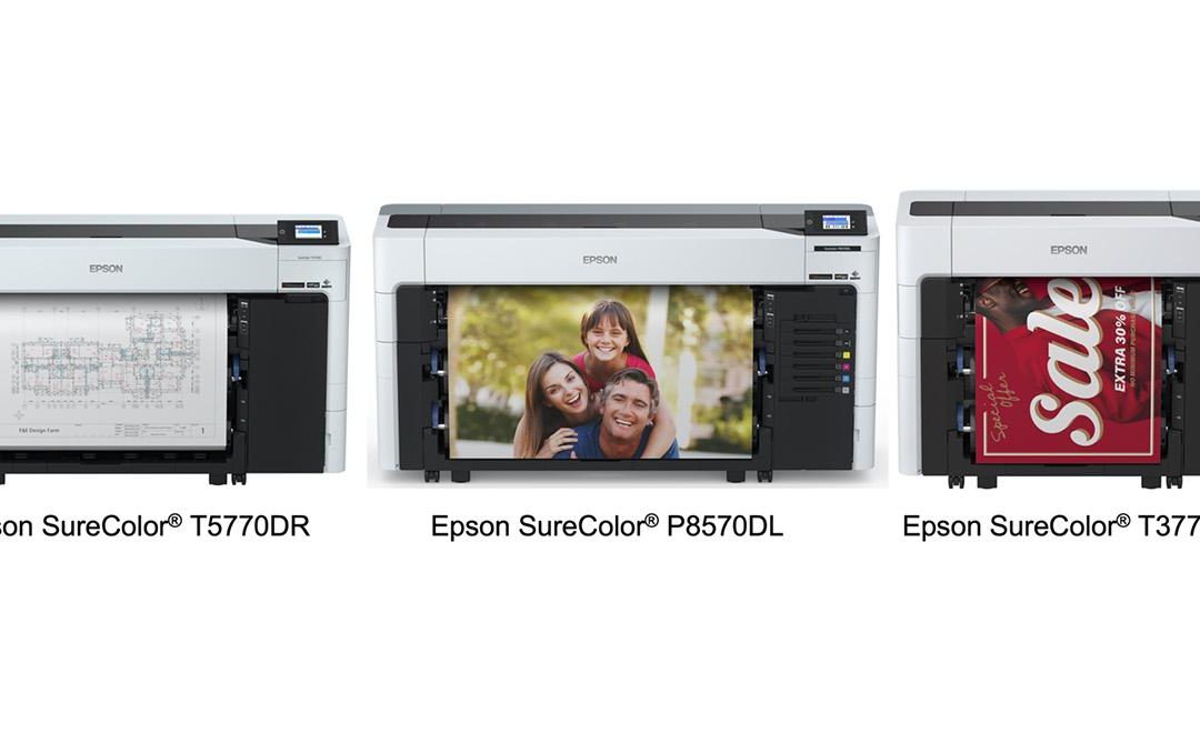 Epson expand P- and T-series wide-format solutions