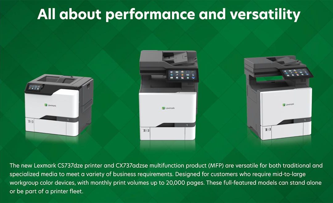 Lexmark launches new devices with VariTherm technology