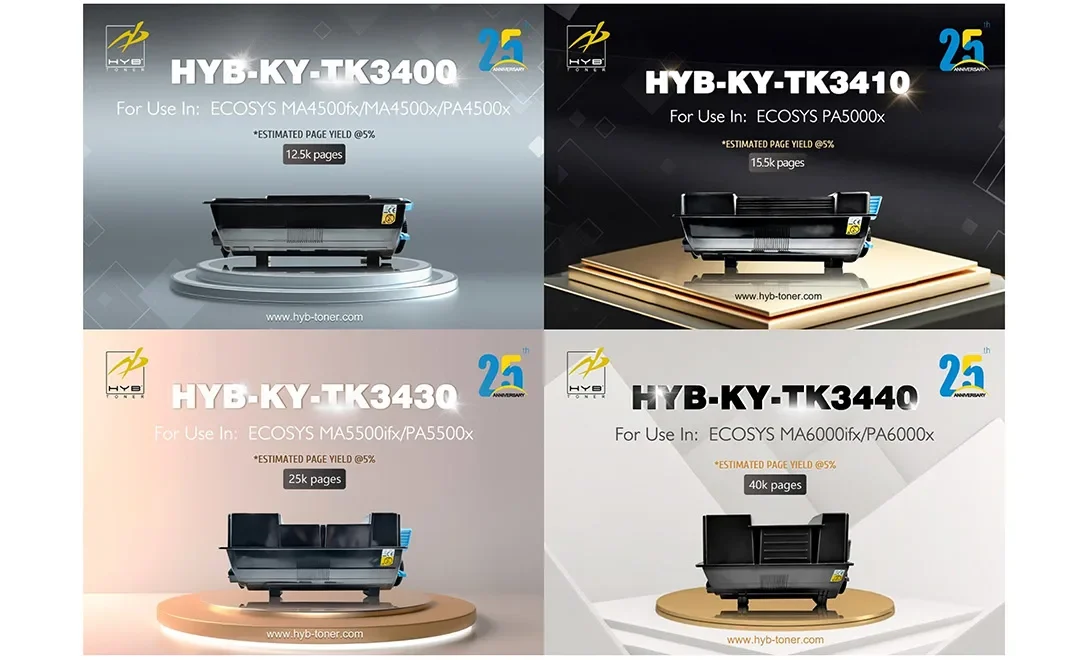 HYB introduces new compatible toner cartridges