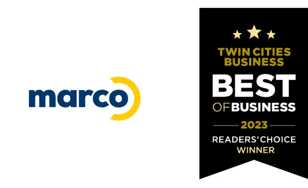 Marco recognised by Twin Cities Business