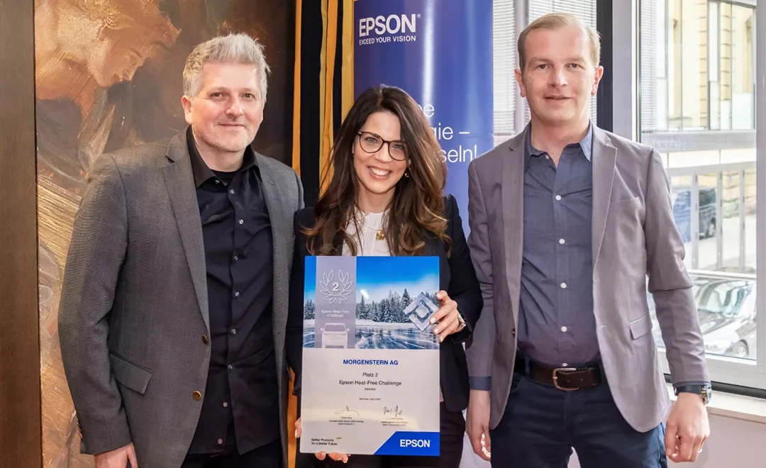 MORGENSTERN Group honoured by Epson