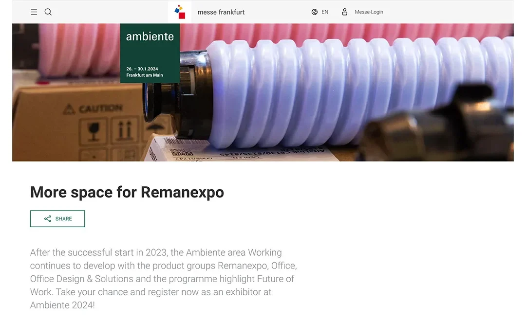 Remanexpo gets bigger!