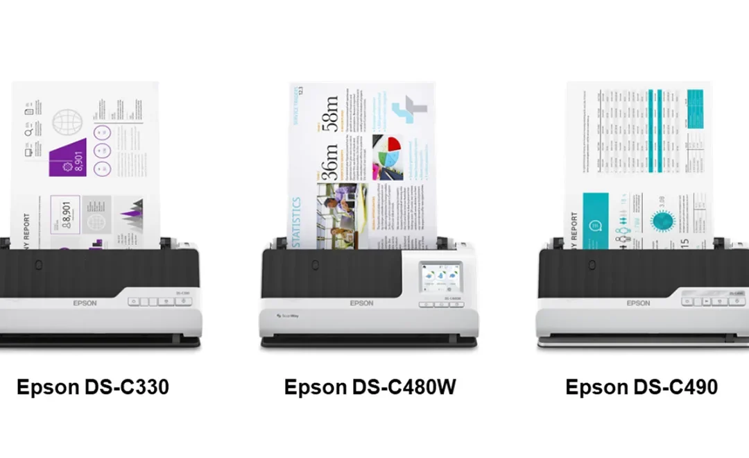 Epson unveils new business desktop document scanners