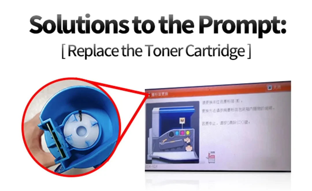 Zhono offers solution to “Replace the Toner Cartridge” prompt