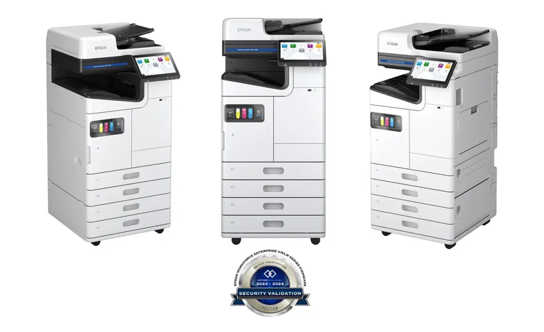 Epson’s AM series MFPs receive Security Validation Seal