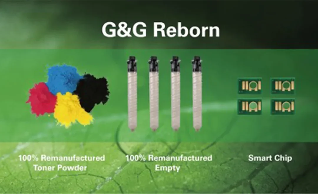 G&G talks Reborn: 100% reman toner powders