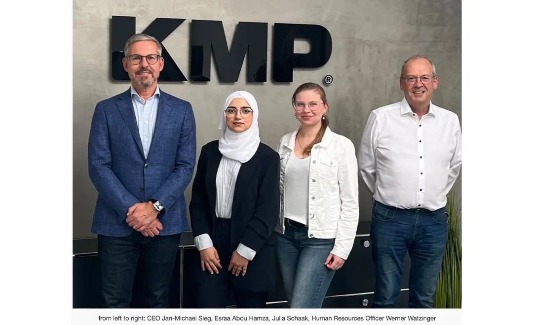 KMP welcomes new apprentices