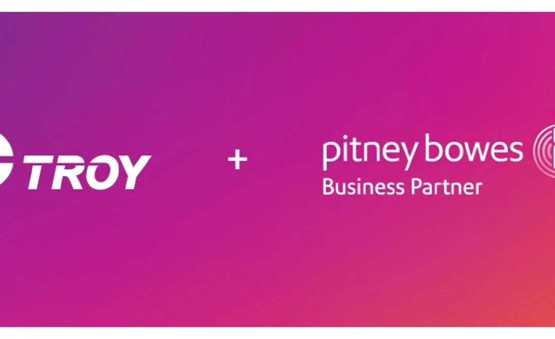 TROY Group announces strategic partnership with Pitney Bowes