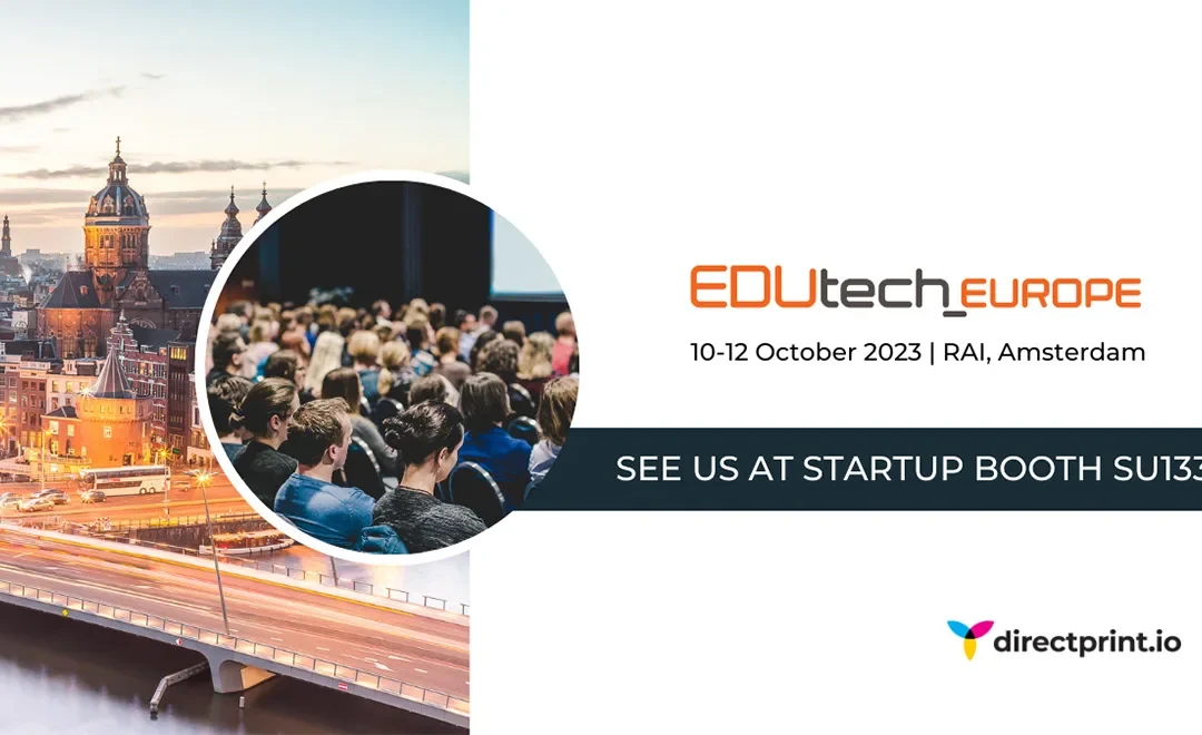 directprint.io to exhibit at EDUtech Europe