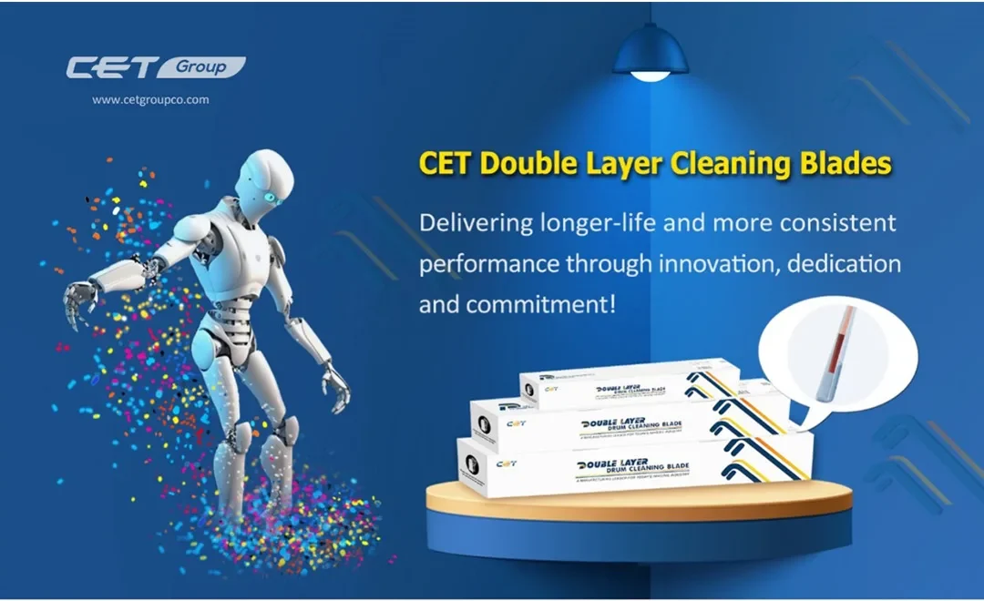 CET introduces innovative double-layer drum cleaning blades