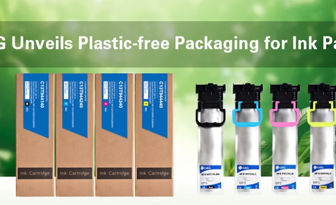 G&G changes to plastic-free packaging for ink packs