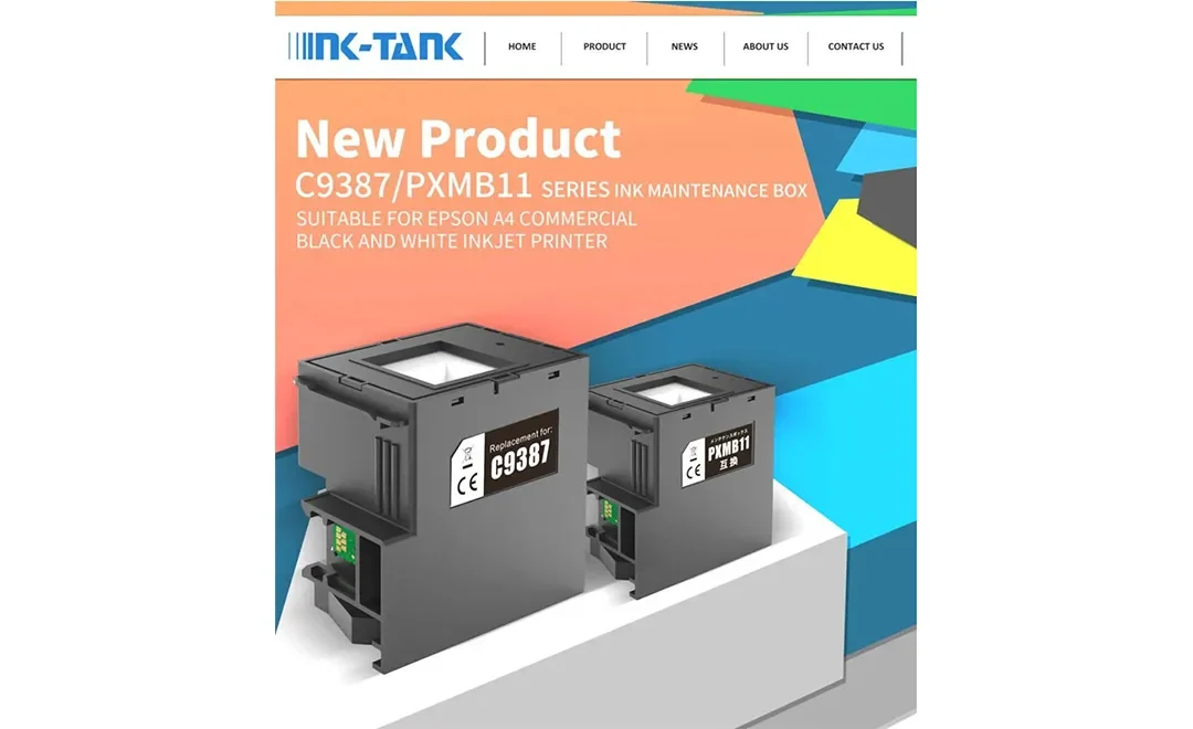 Ink Tank expands maintenance box range