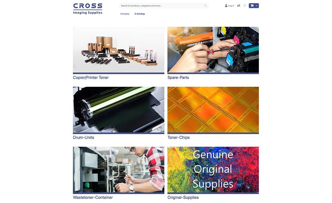 Cross Imaging launches e-Catalogue