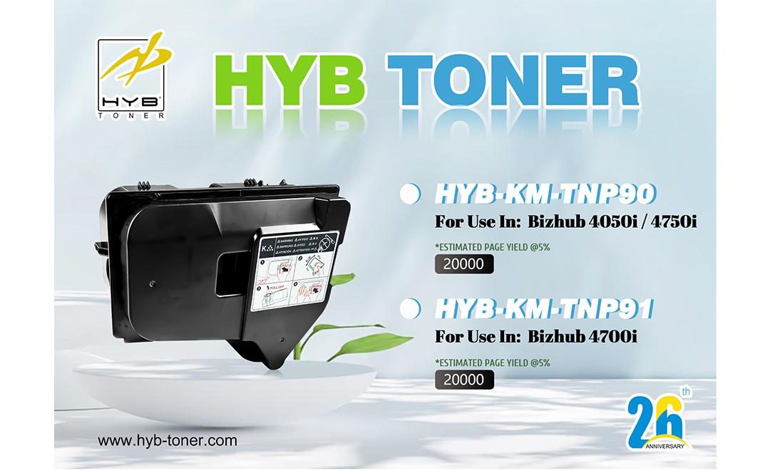 HYB adds new compatible toner cartridges