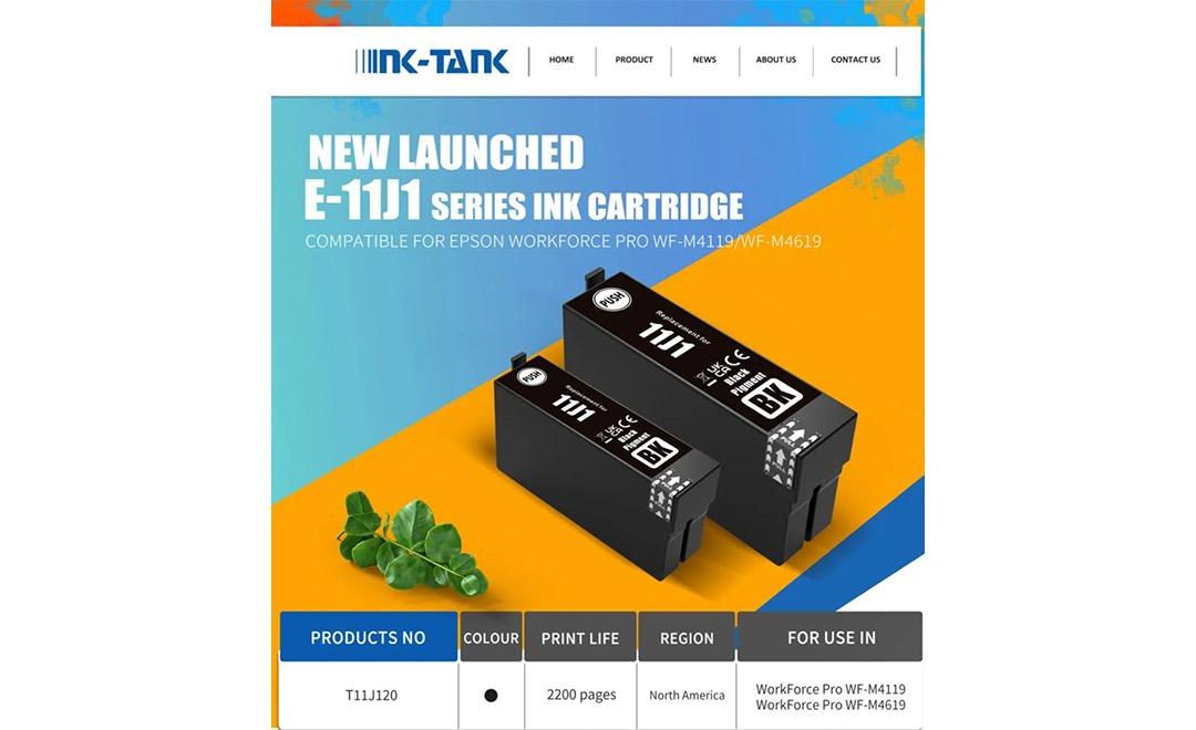 INK TANK releases new ink cartridges