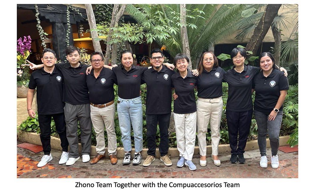 Zhono reports on visit to Compuaccesorios