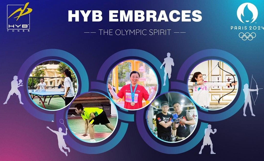 HYB Toner embraces Olympic spirit