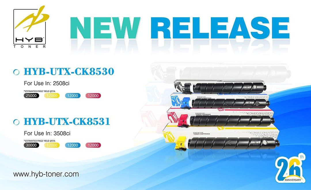 HYB releases new compatible toner cartridges