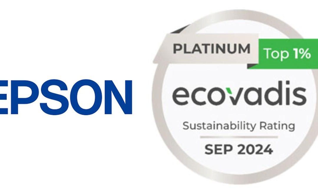 Epson awarded EcoVadis Platinum rating