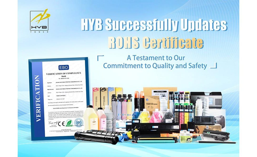 HYB updates ROHS certificate